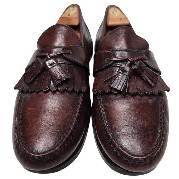 Allen Edmonds Townsend Kiltie & Tassell Dark Brown Slip On Men\'s w Shoe Trees 11 main image 7